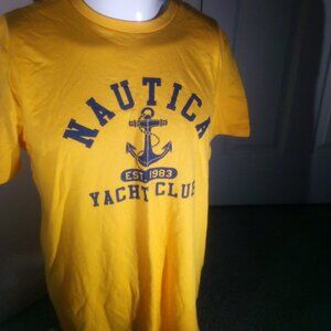 Yellow authentic Nautica tshirt